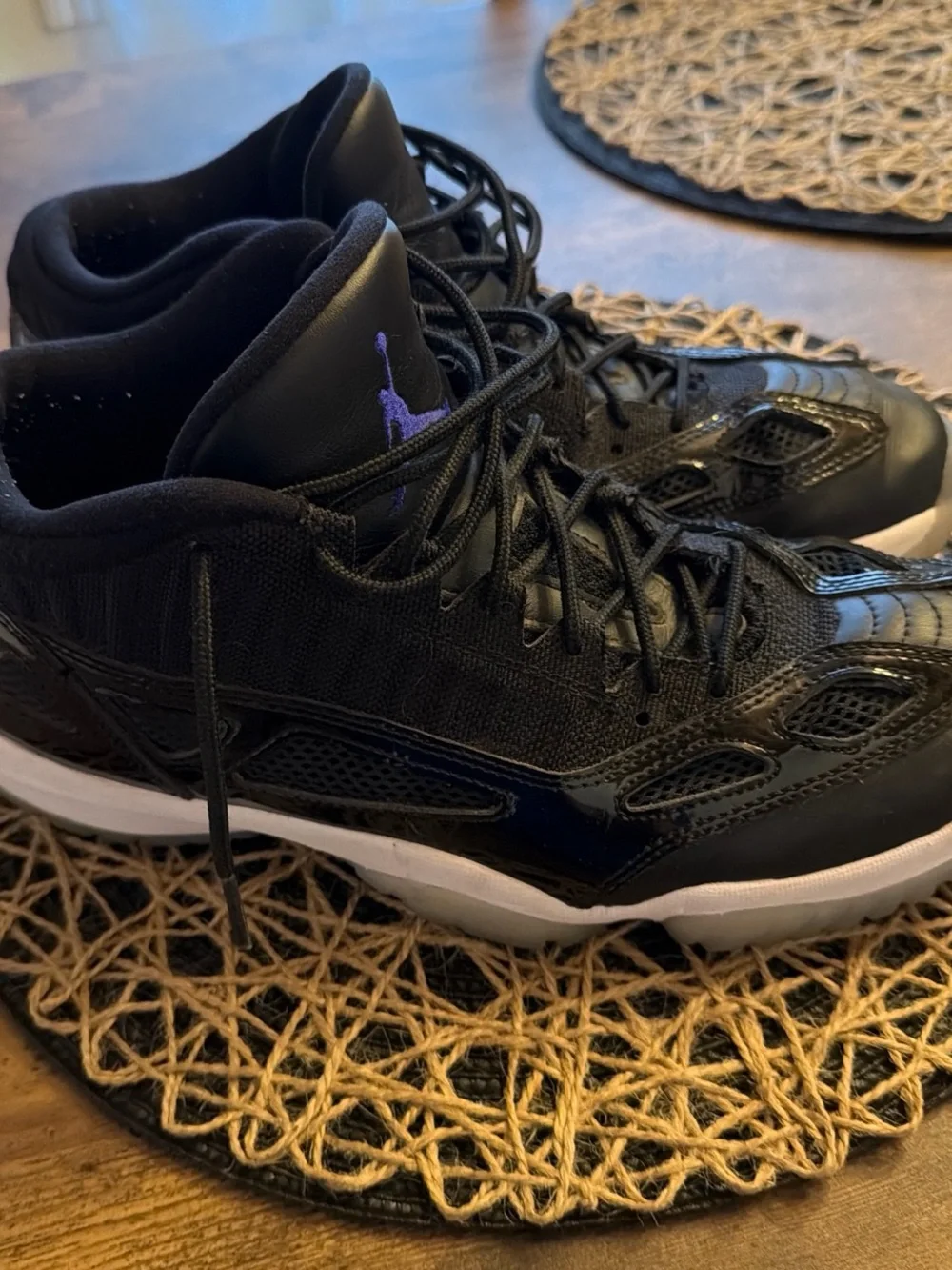 Jordan 11 Retro Black Low IE Space Jam sneaker